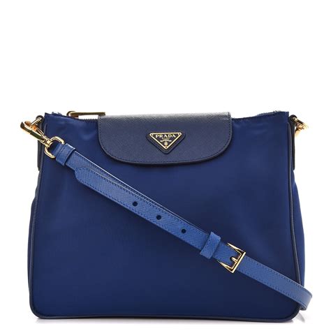 prada crossbody bag blue|prada crossbody bag nylon sale.